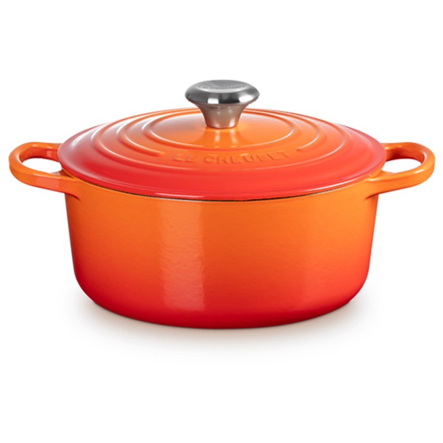 Le Creuset Round Casserole Flame 18 cm Image
