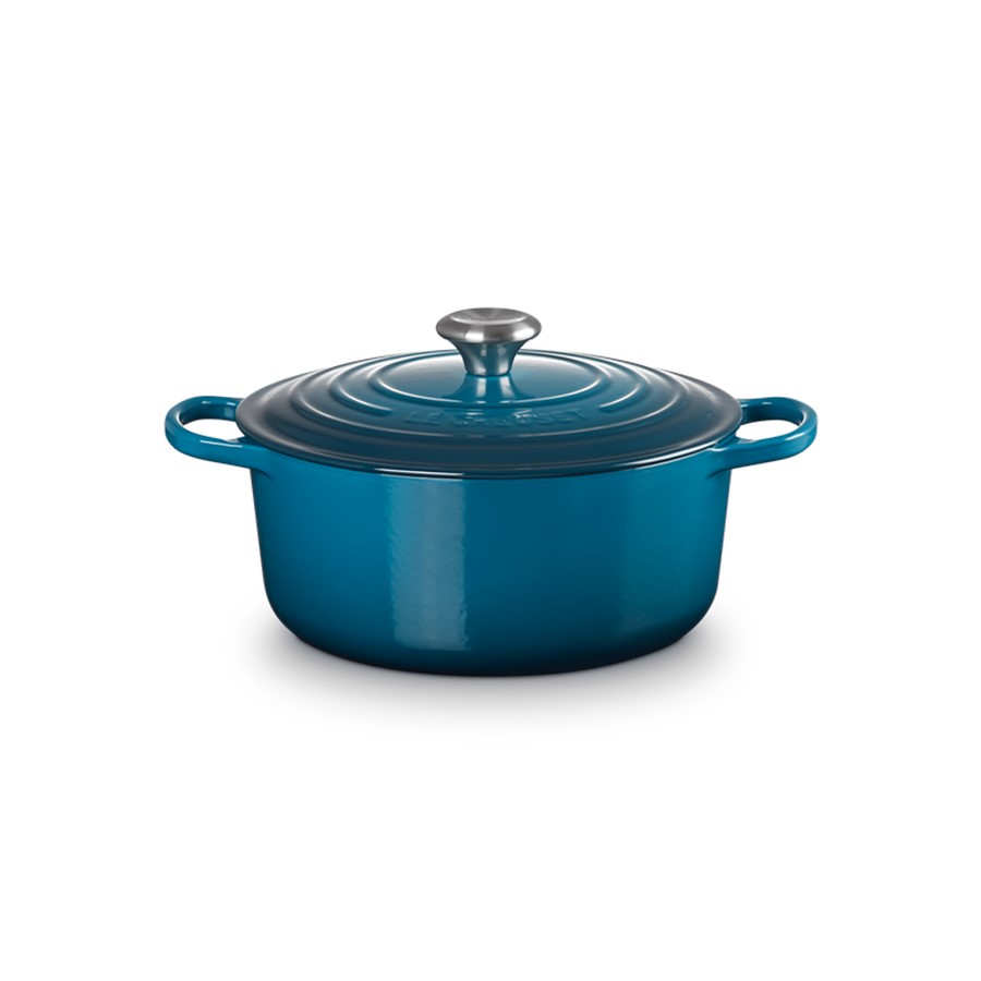 Le Creuset Rd. Casserole Deep Teal 26 cm Image