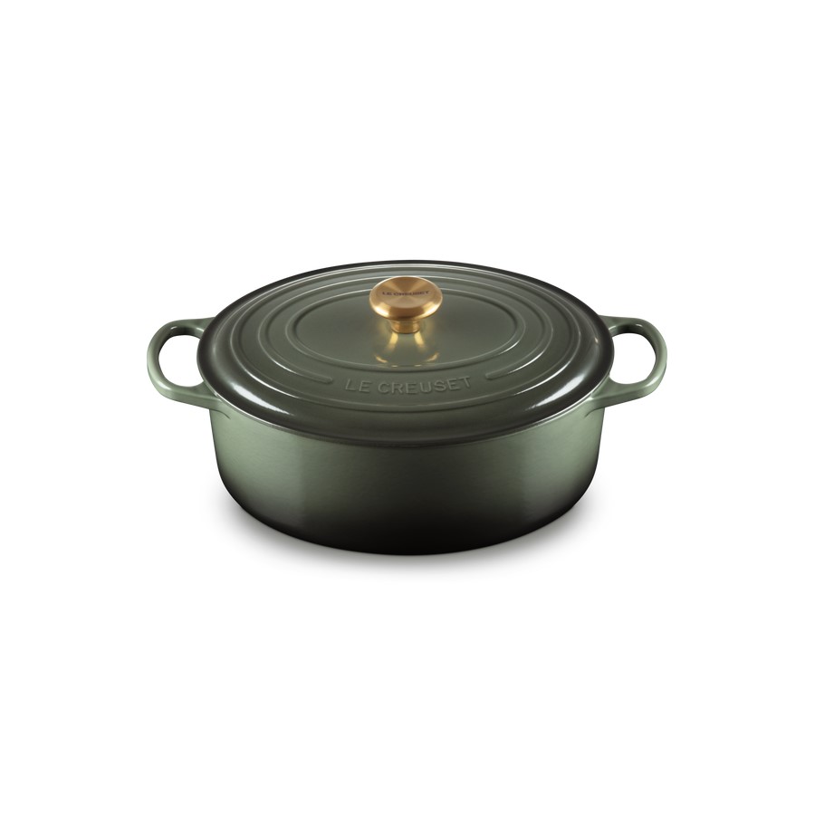 Le Creuset Oval Casserole Thyme 31 cm Image