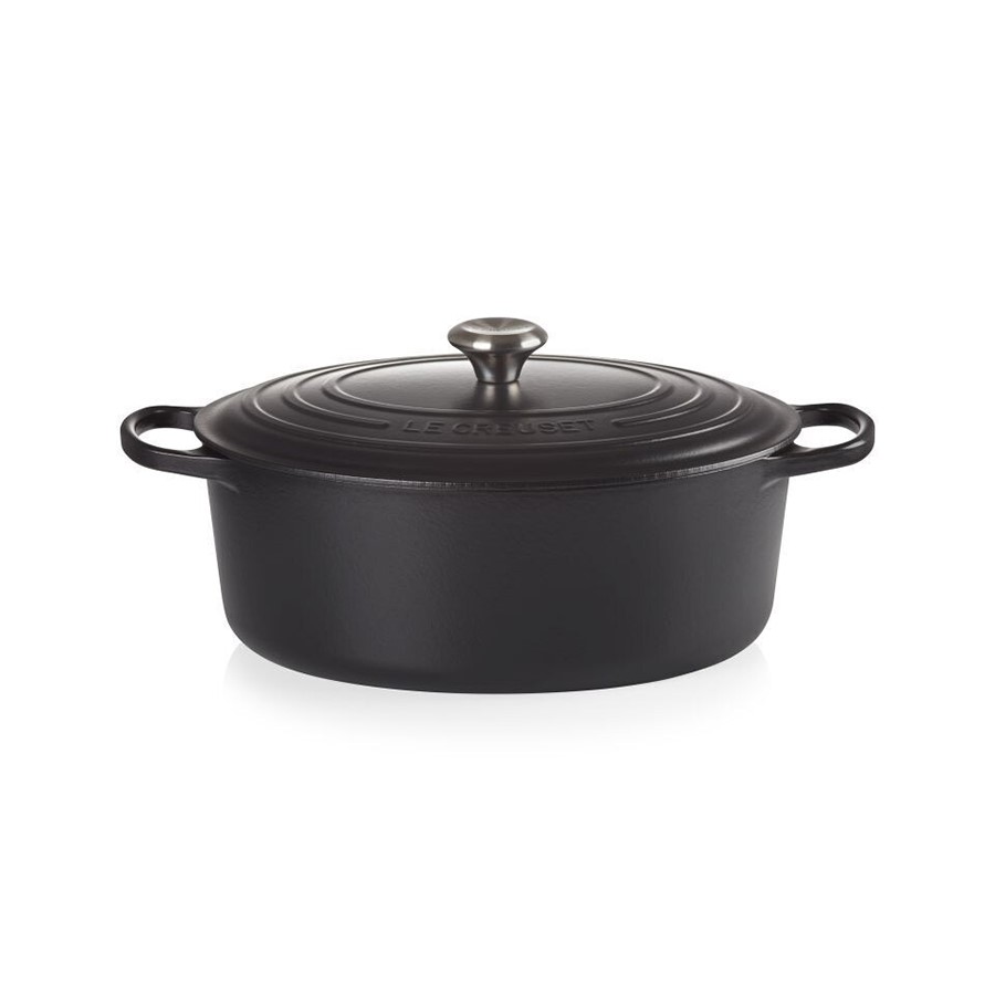 Le Creuset Oval Casserole S/Black 35 cm Image