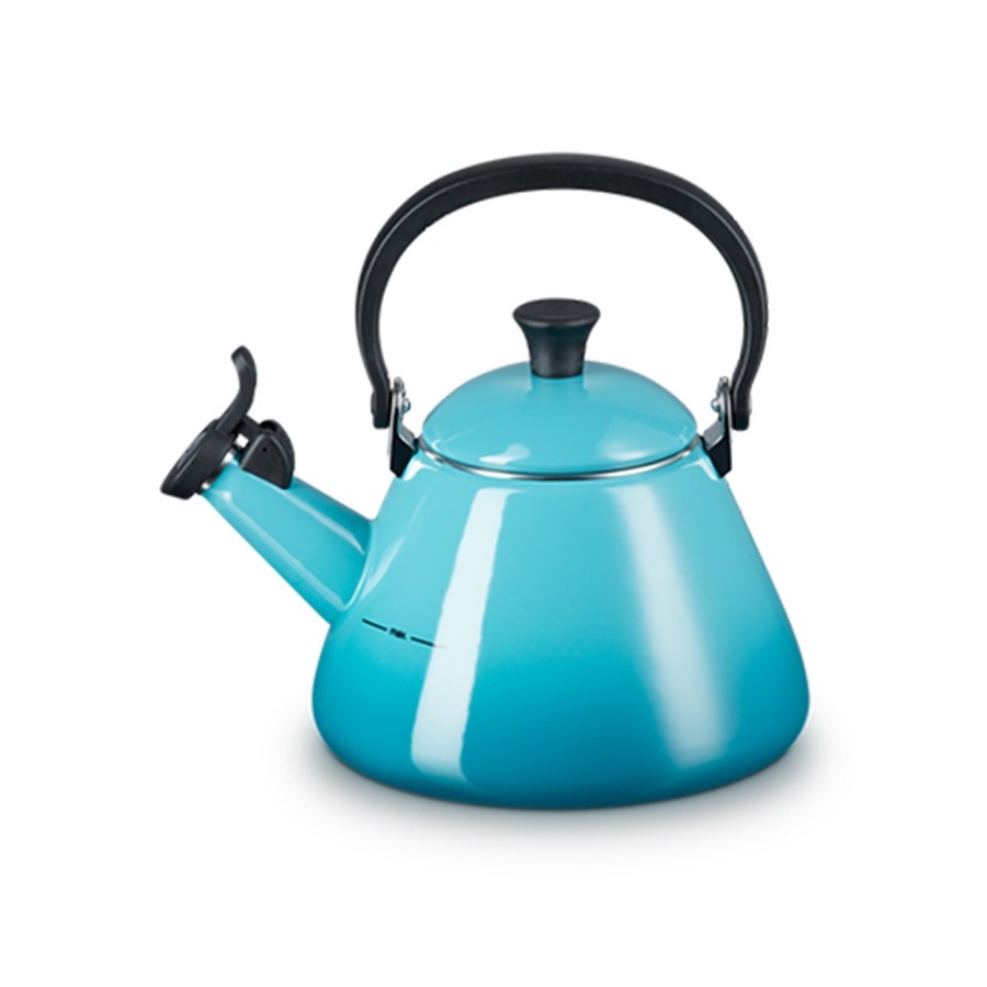 Le Creuset Kone Kettle Teal 2.1 Litre Image