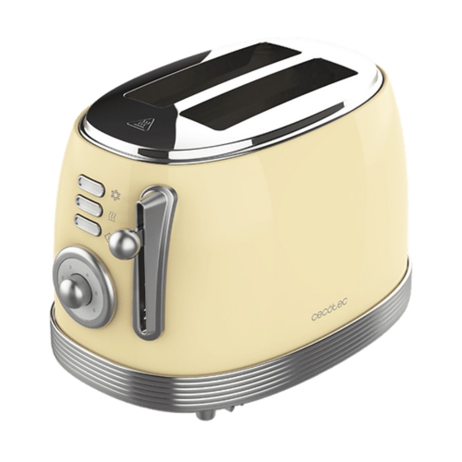 Cecotec Toaster Vintage Light Yellow Image