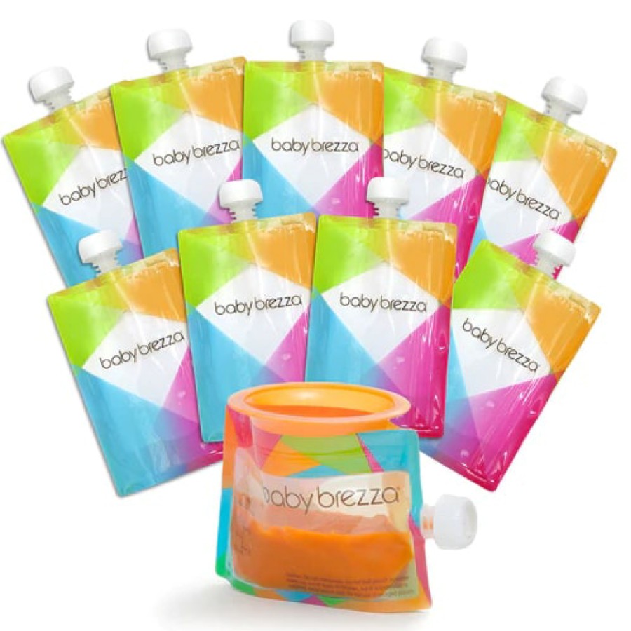 Baby Brezza Reusable Baby Food Pouches Image