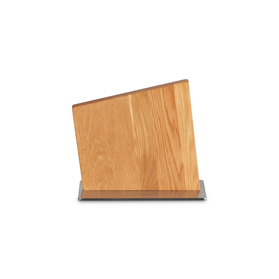 Le Creuset Magnetic Oak Wood Knife Block Image