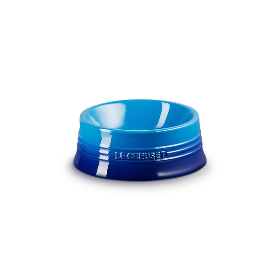 Le Creuset Pet Bowl Large Azure Blue Image