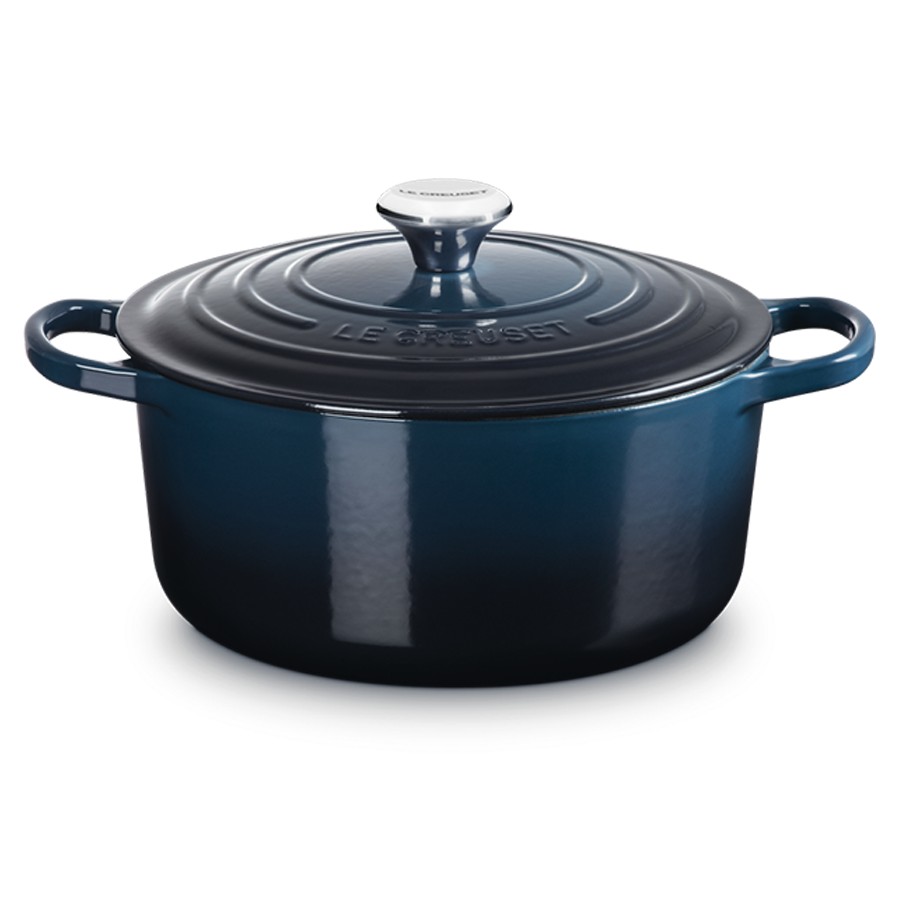Le Creuset Round Casserole Nuit 26 cm Image