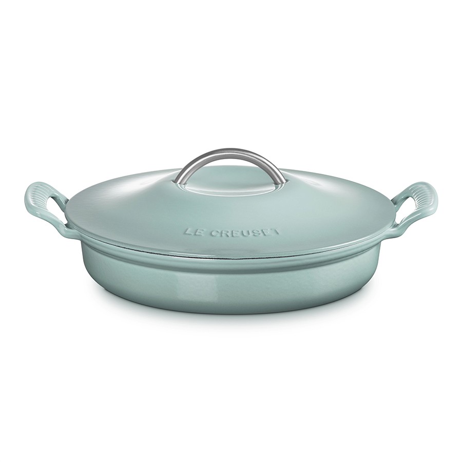 Le Creuset MH Low Casserole SeaSalt 28cm Image