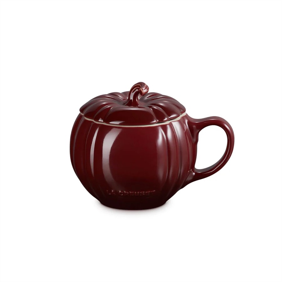 Le Creuset Pumpkin Mug+Lid Garnet 400ml Image