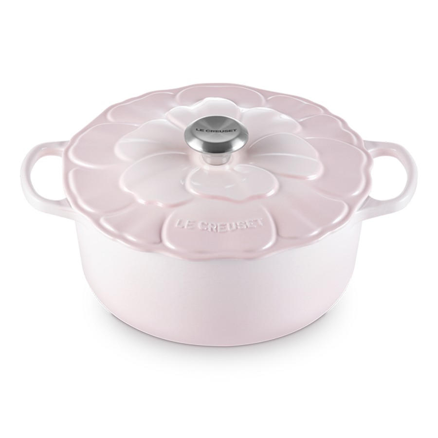 Le Creuset Petal Round Cass S/Pink 26 cm Image