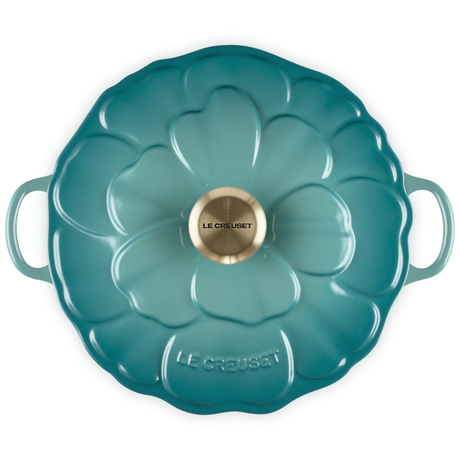 Le Creuset Petal Cass. Blue Riviera 26cm Image