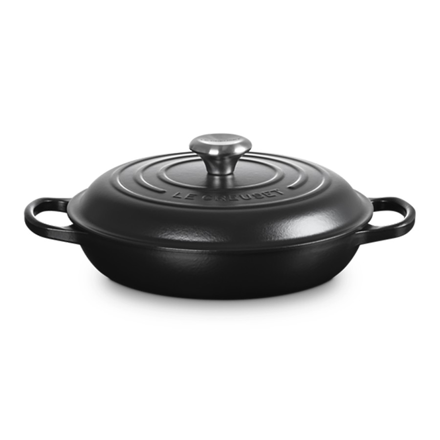 Le Creuset Shallow Casserole Black 26 cm Image
