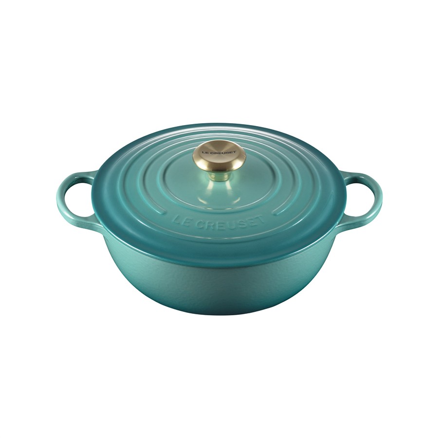 Le Creuset Soup Pot Blue Riviera 26 cm Image