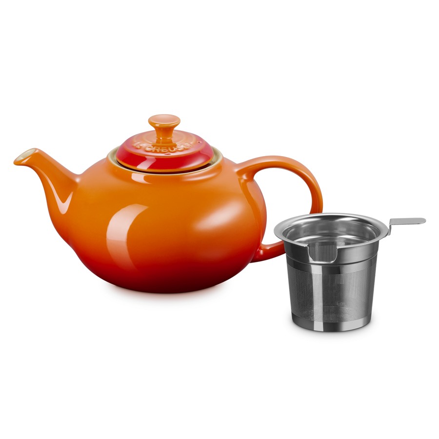 Le Creuset Teapot with SS Infuser Flame Image